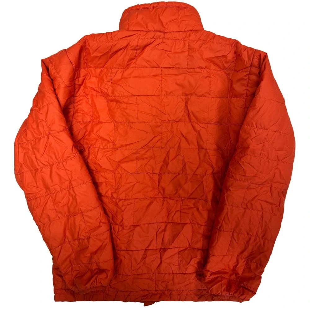 Patagonia Kids Nano Puff Jacket Orange PrimaLoft Insulated Size L